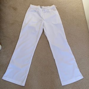 Grey’s anatomy white scrub pants- NEVER WORN